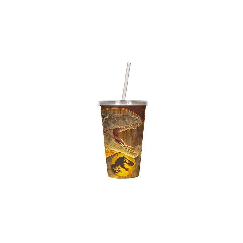 Jw Dominion Vaso Lenticular Jurassic Park