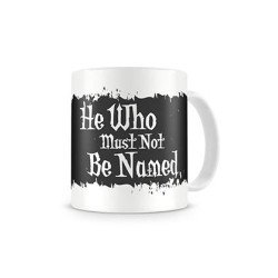 Quien No Debe Ser Nombrado Taza Cerámica Harry Potter