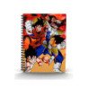 Libreta Efecto 3D Goku Vs Vegeta Dragon Ball Z