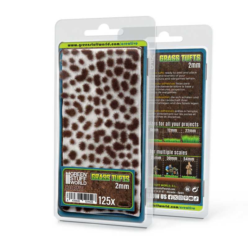Matas Cesped - Tufts - 2 mm - Marron Quemado