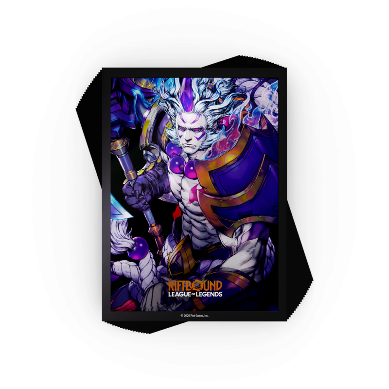 Spiritforged Art Sleeves 3 Riftbound League of Legends TCG (100 Sleeves)