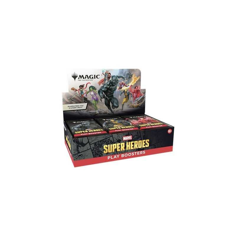 MTG - Marvel Super Heroes Play Booster Display (30 Packs) - Ingles