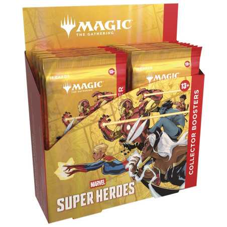 MTG - Marvel Super Heroes Collector's Booster Display (12 Packs) - Ingles