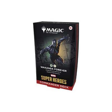 Commander Magic The Gathering Marvel Super Heroes Wakanda Forever Commander Deck
