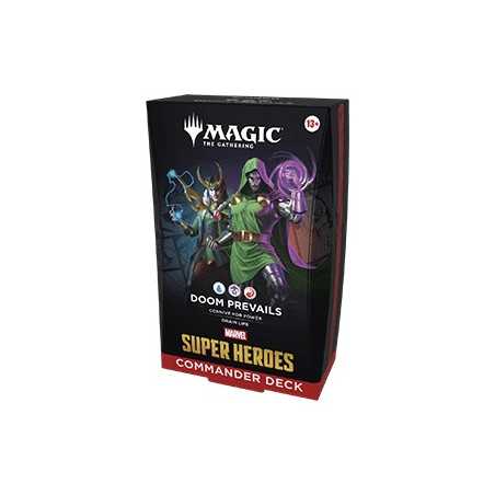 Commander Magic The Gathering Marvel Super Heroes Doom Prevails Commander Deck