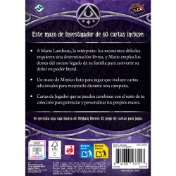 Arkham Horror LCG 2.0 Marie Lambeau Mazo de investigador