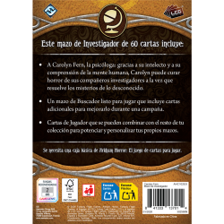 Arkham Horror LCG 2.0 Carolyn Fern Mazo de investigador