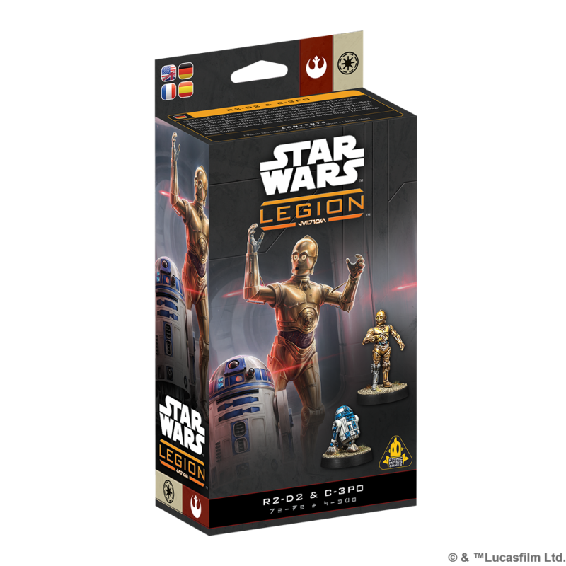 SW Legión: R2-D2 & C-3PO Operative