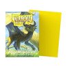 Dragon Shield Sleeves - Standard size - Matte Dual - Yellow & Silver (100 Sleeves)