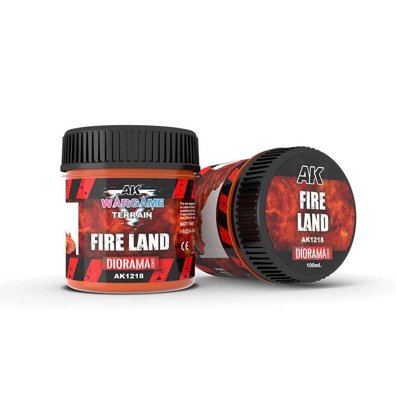 FIRE LAND – WARGAME TERRAINS – 100ML AK1218