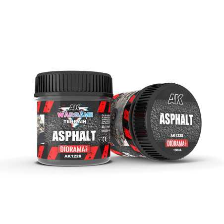 ASFALTO – TERRENOS WARGAME – 100ML AK1228