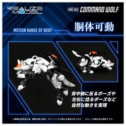 Takara Tomy 1/100 RMZ-003 Realize Model ZOIDS Command Wolf Plastic Model