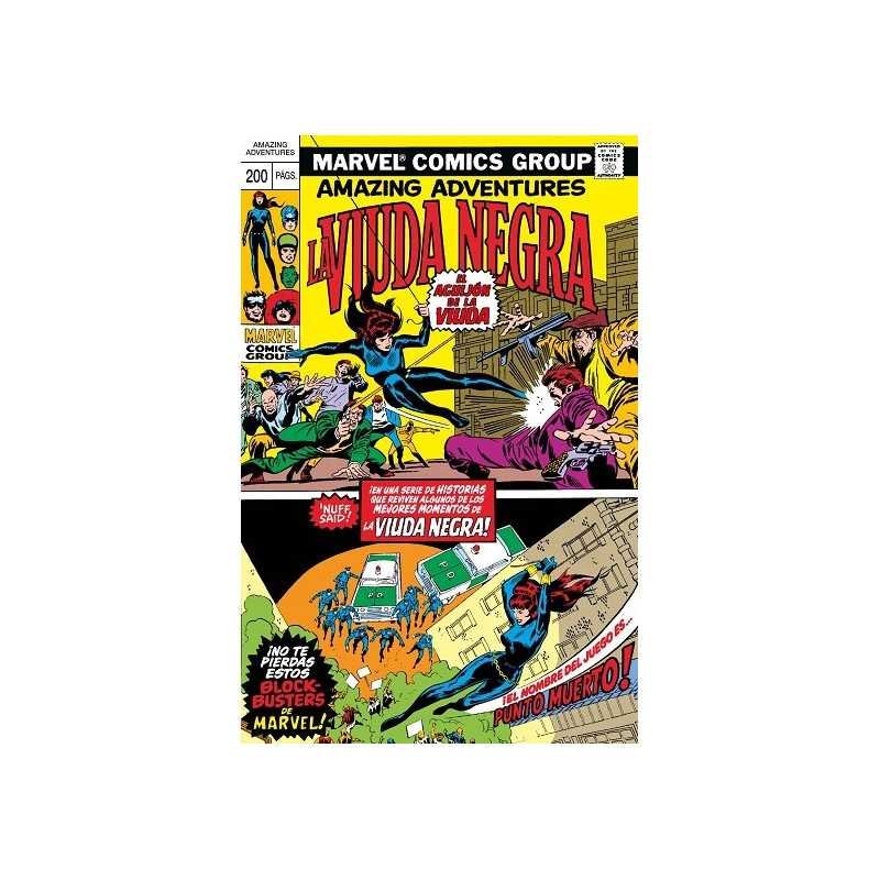 VIUDA NEGRA MARVEL LIMITED EDITION RÚSTICA 01 EL AGUIJÓN DE LA VIUDA