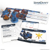 Starcraft TMG: Terran Hero Expansion Set: Jim Raynor And Point Defense Drone (Ingles)