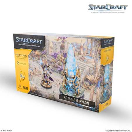 Starcraft TMG: Protoss Hero Expansion Set: Artanis & Pylon (Ingles)