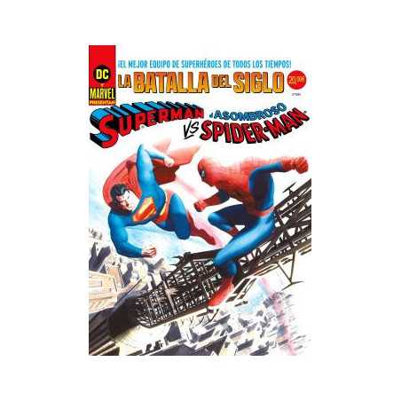 Superman Vs El Asombroso Spiderman Portada Alex Ross Dc-Marvel Treasury Edition