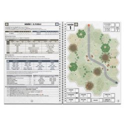 Sherman Solitario Librojuego + Plancha de Fichas
