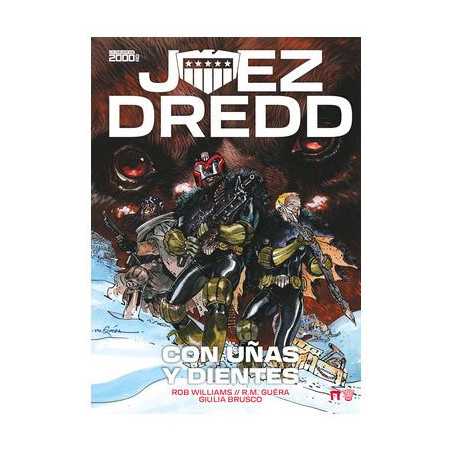 Juez Dredd Con Uñas Y Dientes