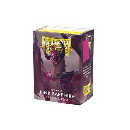 Dragon Shield Sleeves - Matte Standard size - Pink Sapphire (100 Sleeves)