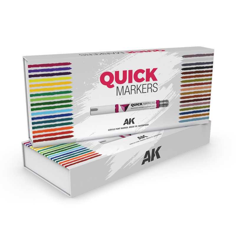 SPECIAL BOX FULL RANGE QUICK MARKERS (34 units) AKMQ150