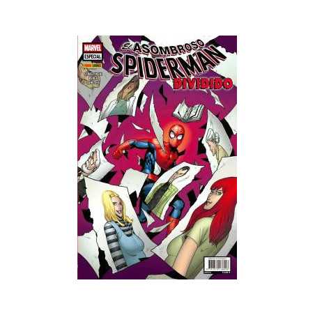 El Asombroso Spider-Man Dividido Portada Pere Perez