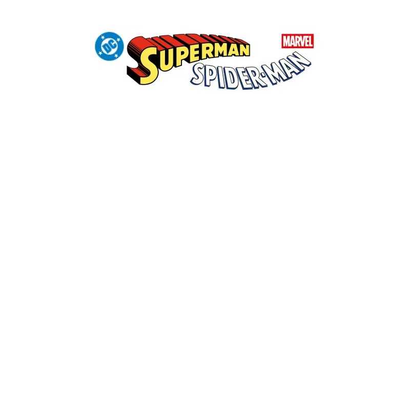 Superman/Spider-Man Vol01 Portada Alternativa Blanca