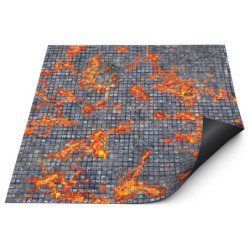 Tapete Neopreno Mazmorra con Baldosas - Lavaforge 120x120cm