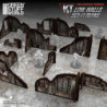 Muros Sci-Fi en ruinas prepintados