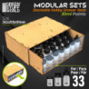 Módulo organizador de pinturas 30ml apilable y magnetizado