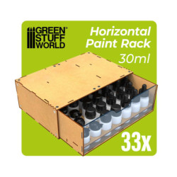 Módulo organizador de pinturas 30ml apilable y magnetizado