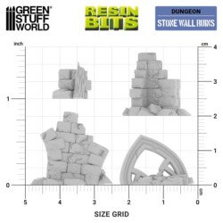 Ruinas de muros de piedra 1:48