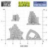 Ruinas de muros de piedra 1:48