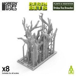 Ramas de árbol rotas 1:72-1:48-1:35