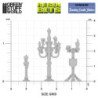 Candelabros 1:48
