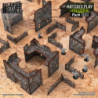 Pack de escenografía Matched Play Orcos plegable pre-pintada