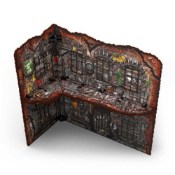 Ruina plegable Grande en L prepintada Matched Play - Orcos