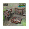 Ruina plegable Pequeña en L prepintada Matched Play - Orcos