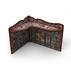 Ruina plegable Pequeña en L prepintada Matched Play - Orcos