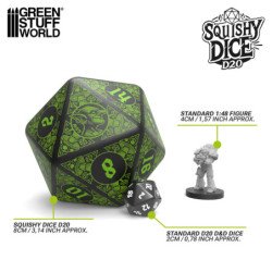 Dado Antiestress Gigante D20 - GOBLIN
