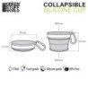 Vaso plegable silicona 170ml