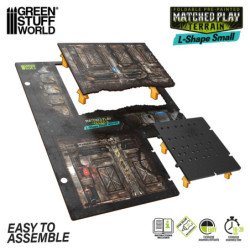 Ruina plegable Pequeña en L prepintada Matched Play - Sci-fi