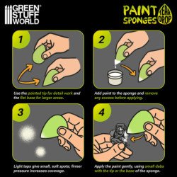 Esponjas para pintar - Lagrima