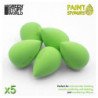 Esponjas para pintar - Lagrima