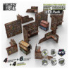 Pack de escenografía WTC plegable pre-pintada - Orcos
