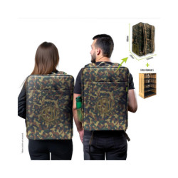 Mochila Transporte Miniaturas L - Edición Camuflaje