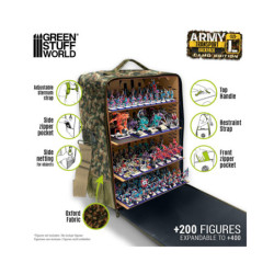 Mochila Transporte Miniaturas L - Edición Camuflaje