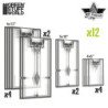 Glasspack Footprints Craneos Wh40k compatibles