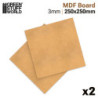 Placas MDF 250x250mm