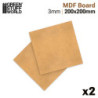 Placas MDF 200x200mm