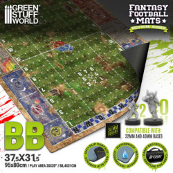 Tapete Neopreno Fantasy Football - Bloodgrass Pitch